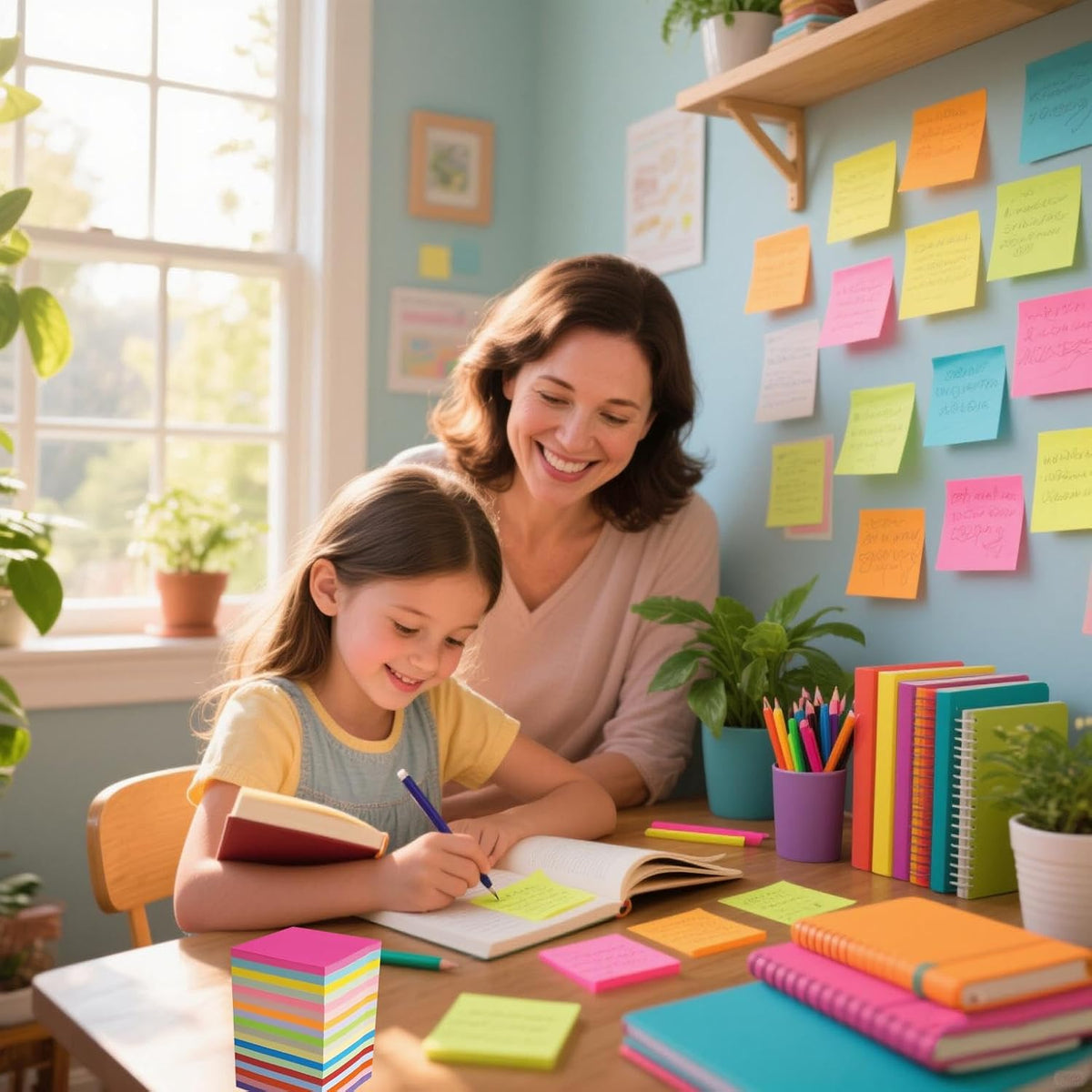 Sticky Notes 1008 Sheets - 18 Pack of 18 Vibrant Colors | Super Sticky Adhesive | Easy to Post for Office, School, Organizing (Rectangle)