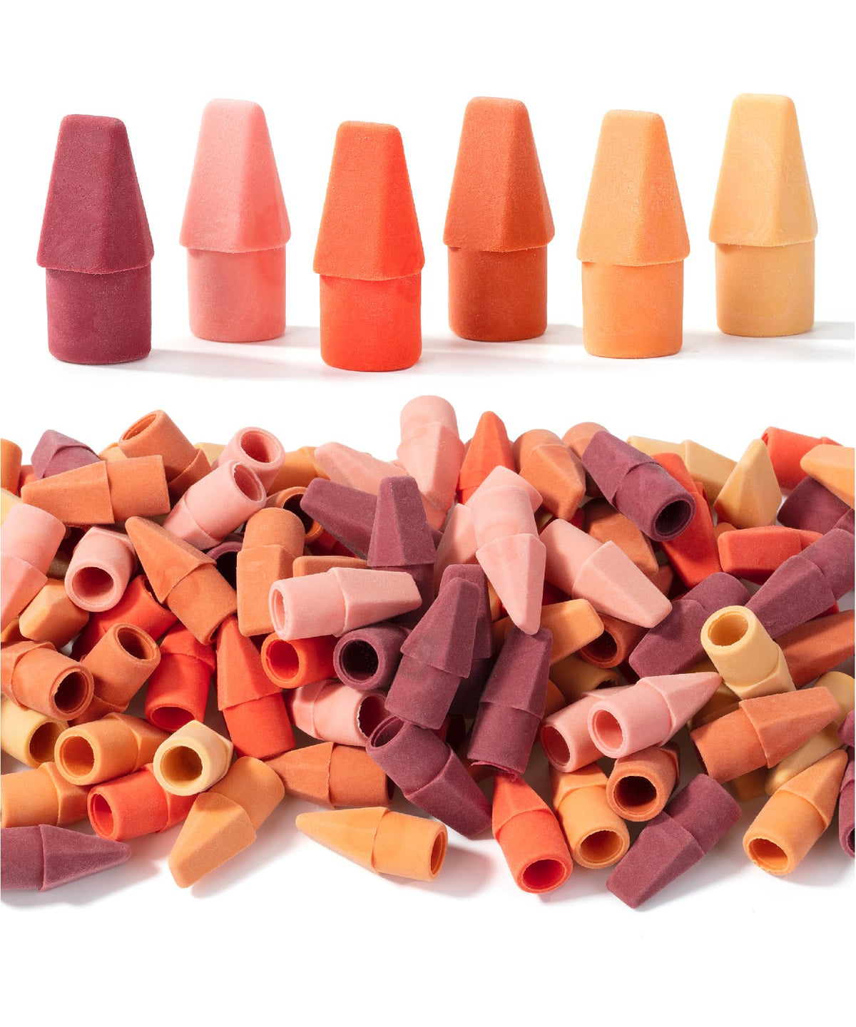 Mr. Pen- Pencil Top Erasers, 120 Pack, Latex-Free, No-Smudge