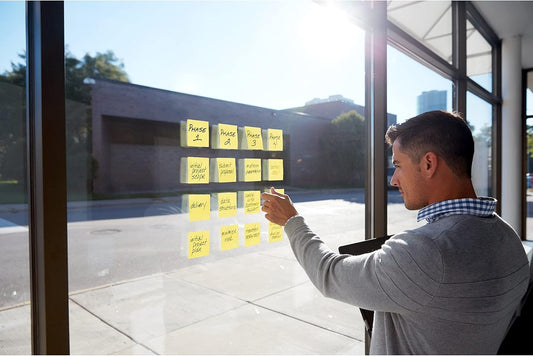 Post-it Super Sticky Notes, 3 x 3 in, Canary Yellow, 24 Pads, 90 Sheets/Pad
