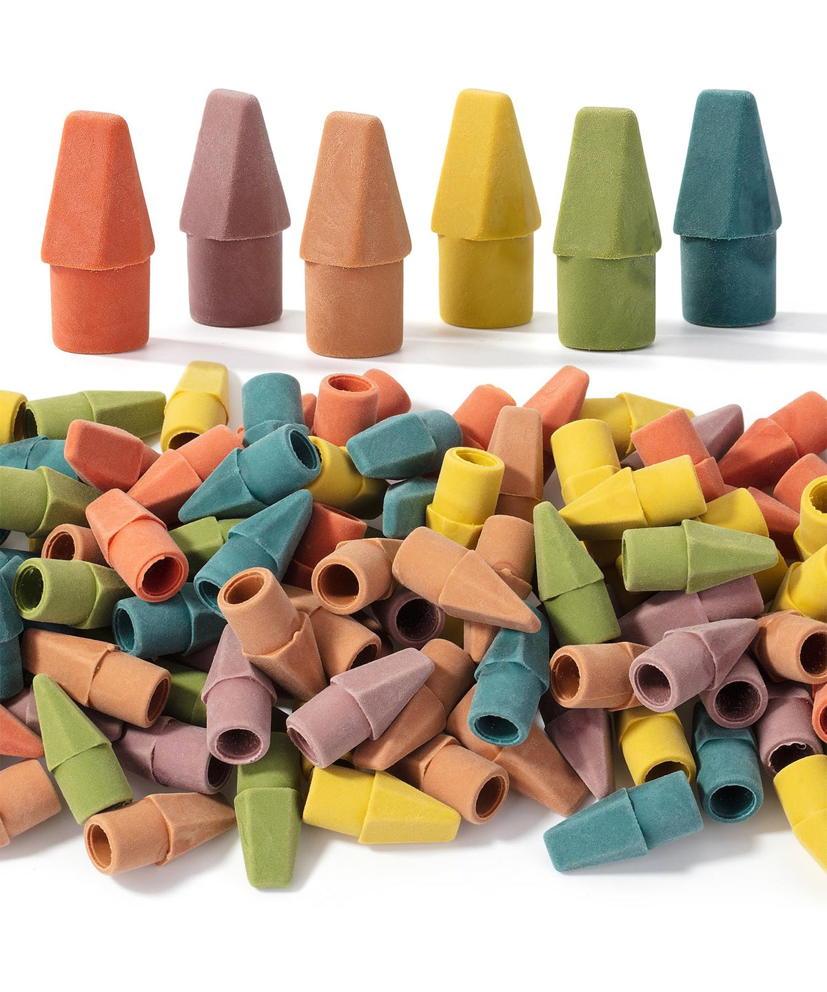 Mr. Pen- Pencil Top Erasers, 120 Pack, Latex-Free, No-Smudge