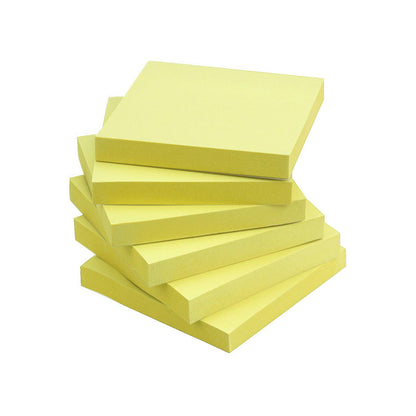 Sticky Notes 3x3 in Self-Stick Notes Blue Color 6 Pads, 100 Sheets/Pad