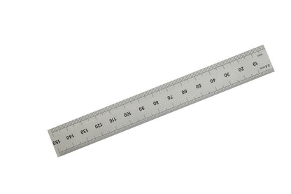 PEC Tools 6"/150mm Machinist Ruler, Made in USA
