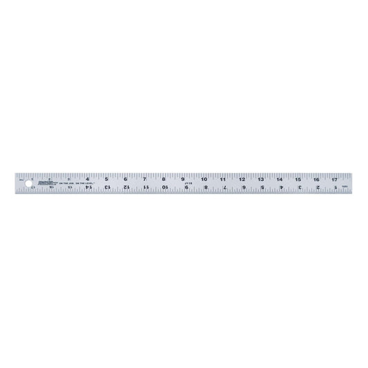 Johnson Level & Tool J118 Aluminum Rule, 18", Silver, 1 Rule