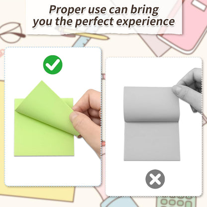 Sticky Notes Bulk 3x3 Inch Bright Colors 120 Pads 50 Sheets/Pad