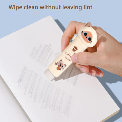 Retractable Pencil Eraser, Cute Erasers,Cat Eraser