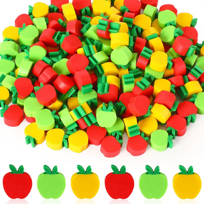 JUNEBRUSHS 150Pcs Fall Mini Erasers, Cute Thanksgiving Erasers Bulk