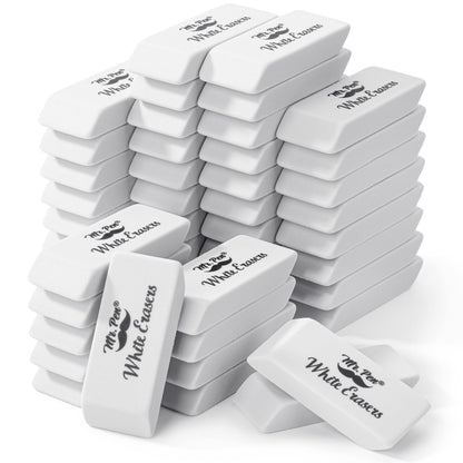 Mr. Pen- Pink Pencil Eraser, 12 Pack