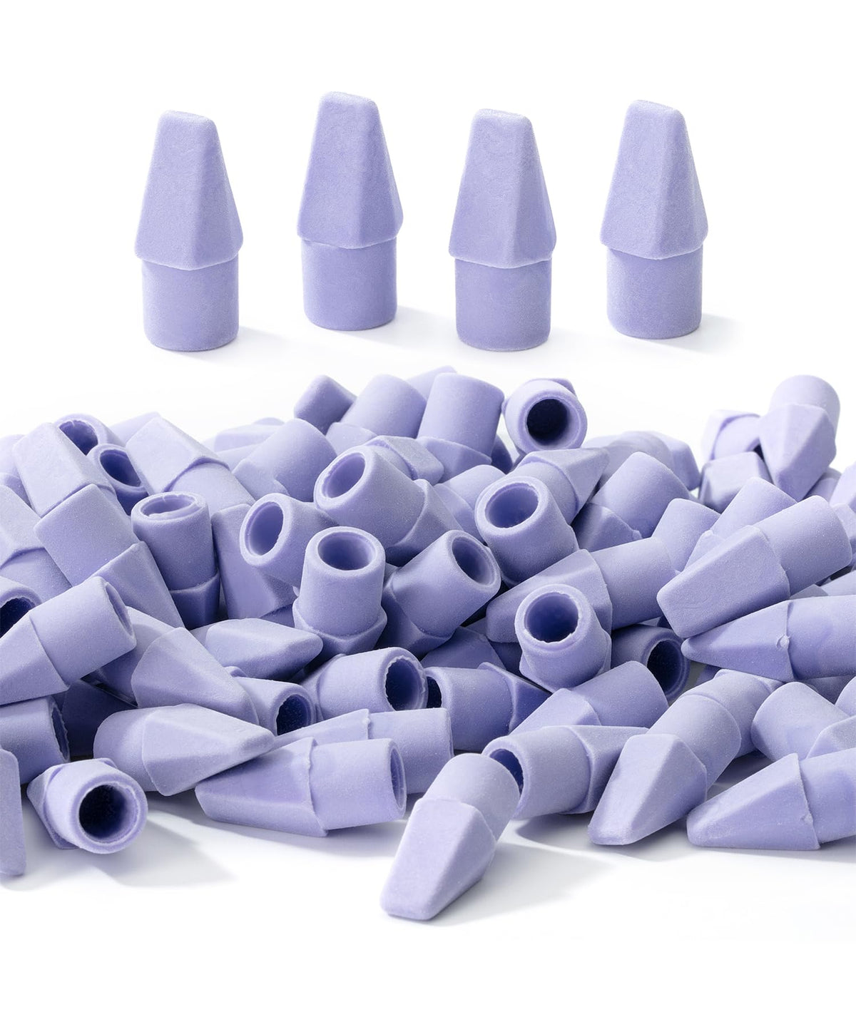 Mr. Pen- Pencil Top Erasers, 120 Pack, Latex-Free, No-Smudge