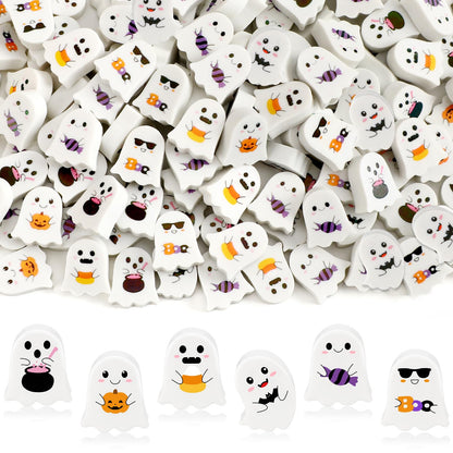 JUNEBRUSHS 150Pcs Fall Mini Erasers, Cute Thanksgiving Erasers Bulk
