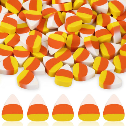 JUNEBRUSHS 150Pcs Fall Mini Erasers, Cute Thanksgiving Erasers Bulk