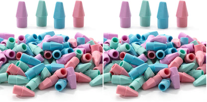 Mr. Pen- Pencil Top Erasers, 120 Pack, Latex-Free, No-Smudge