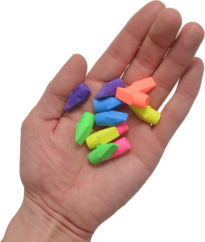 Westcott ‎14891 Pencil Eraser Toppers, Assorted, 12 Pack
