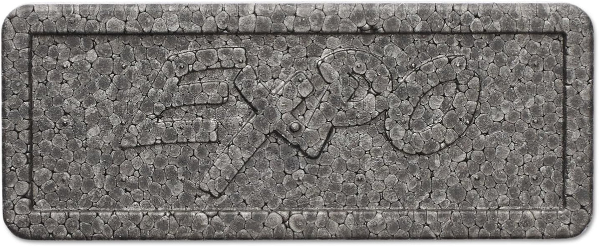 EXPO Block Eraser 81505 Dry Erase Whiteboard Board Eraser, Soft Pile, 5 1/8 W x 1 1/4 H - Pack of 2