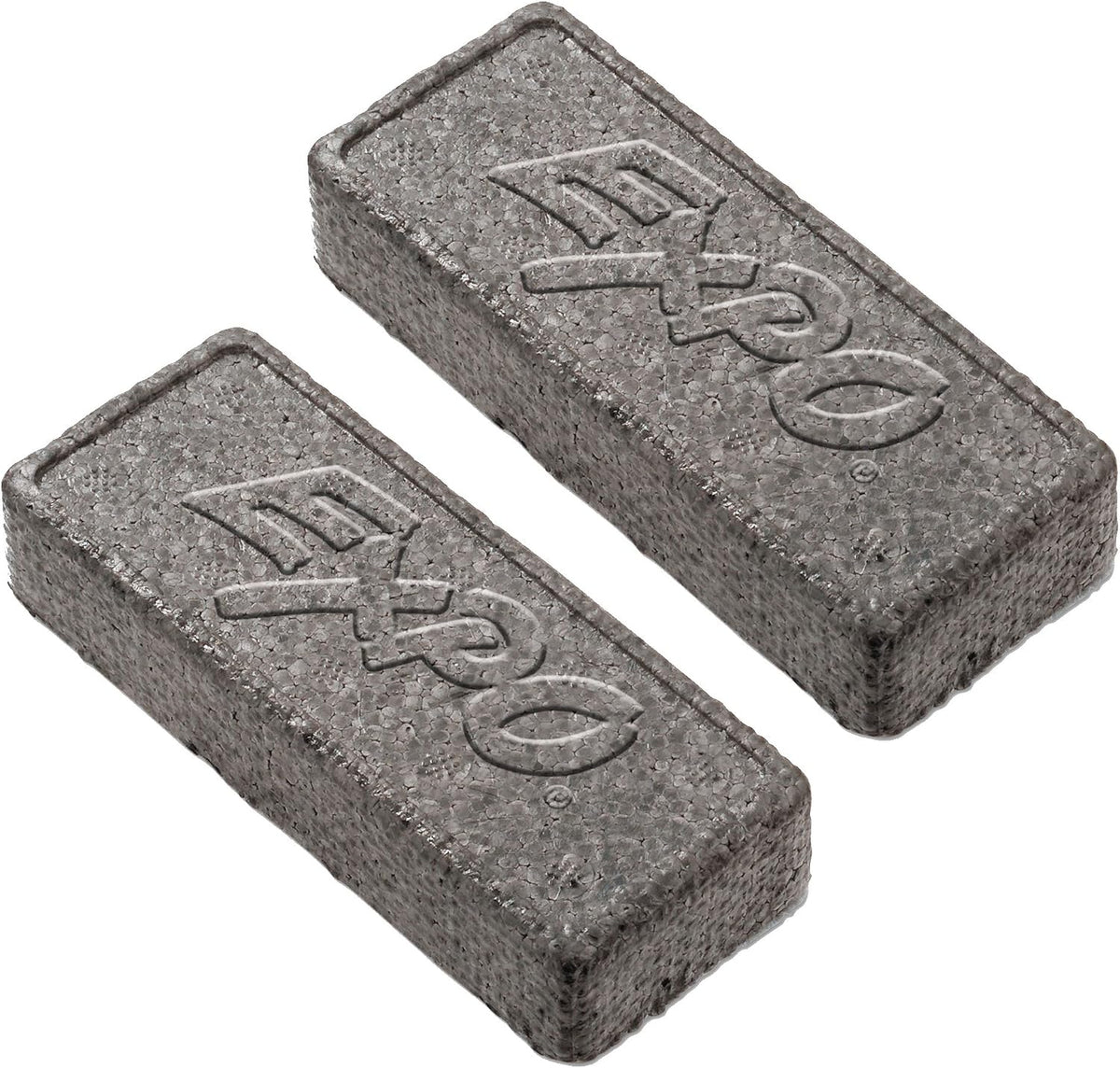 EXPO Block Eraser 81505 Dry Erase Whiteboard Board Eraser, Soft Pile, 5 1/8 W x 1 1/4 H - Pack of 2