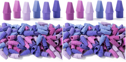 Mr. Pen- White Pencil Top Erasers, 120 pcs, Eraser Caps for Pencils