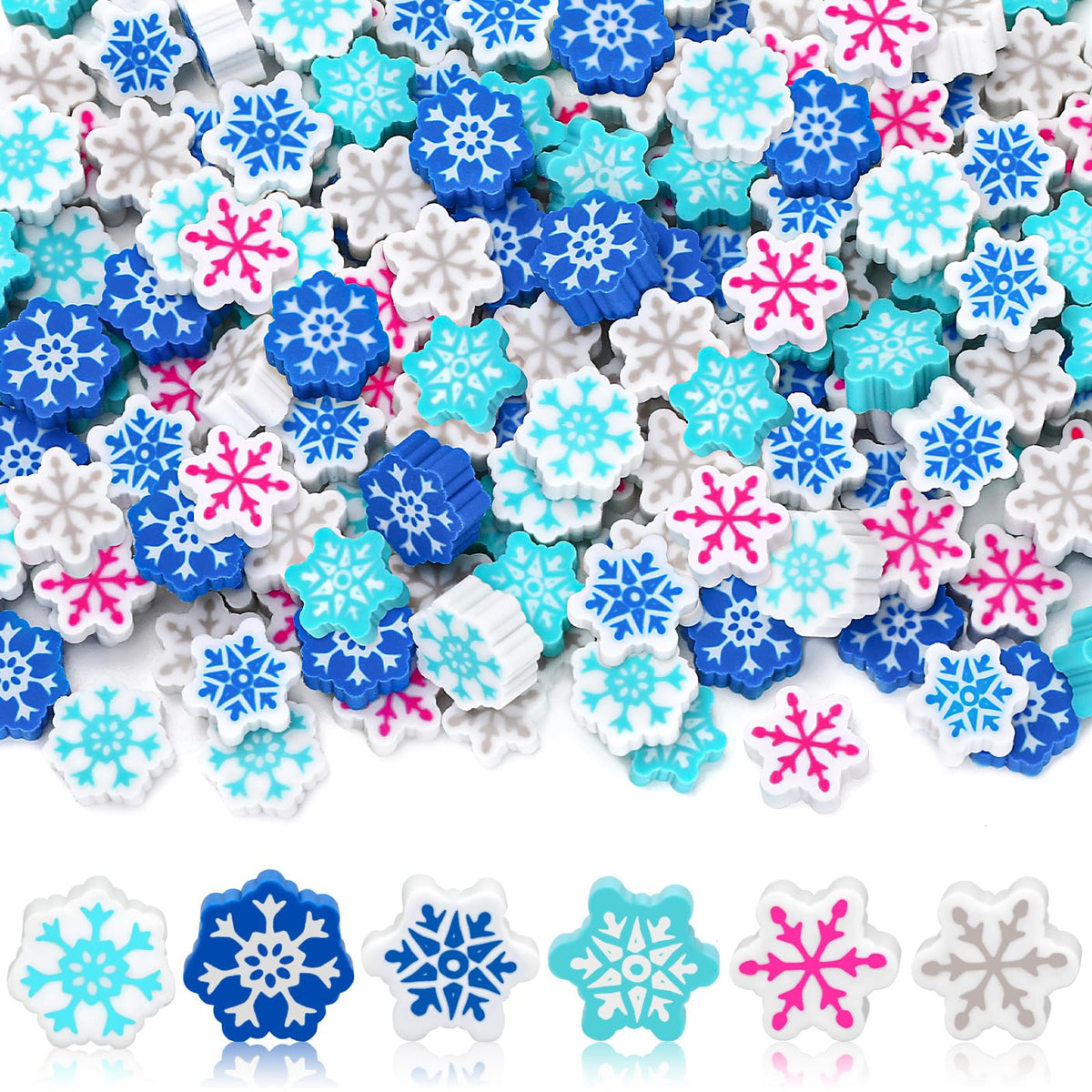 JUNEBRUSHS 150Pcs Fall Mini Erasers, Cute Thanksgiving Erasers Bulk