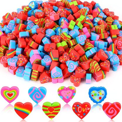 JUNEBRUSHS 150Pcs Fall Mini Erasers, Cute Thanksgiving Erasers Bulk