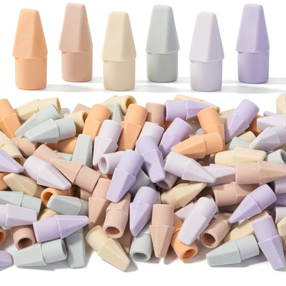 Mr. Pen- White Pencil Top Erasers, 120 pcs, Eraser Caps for Pencils